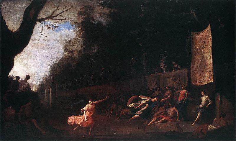 Johann Heinrich Schonfeldt Atalanta and Hippomenes France oil painting art